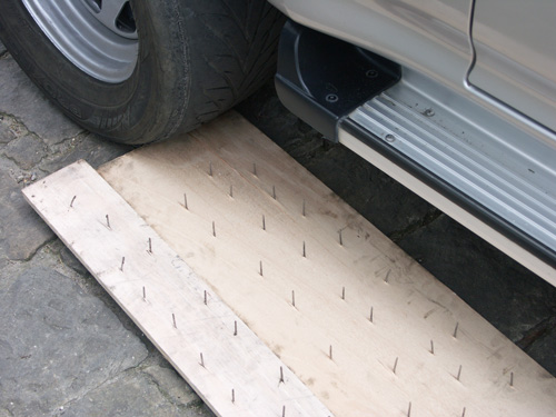 Prueba de llantas con Runflat